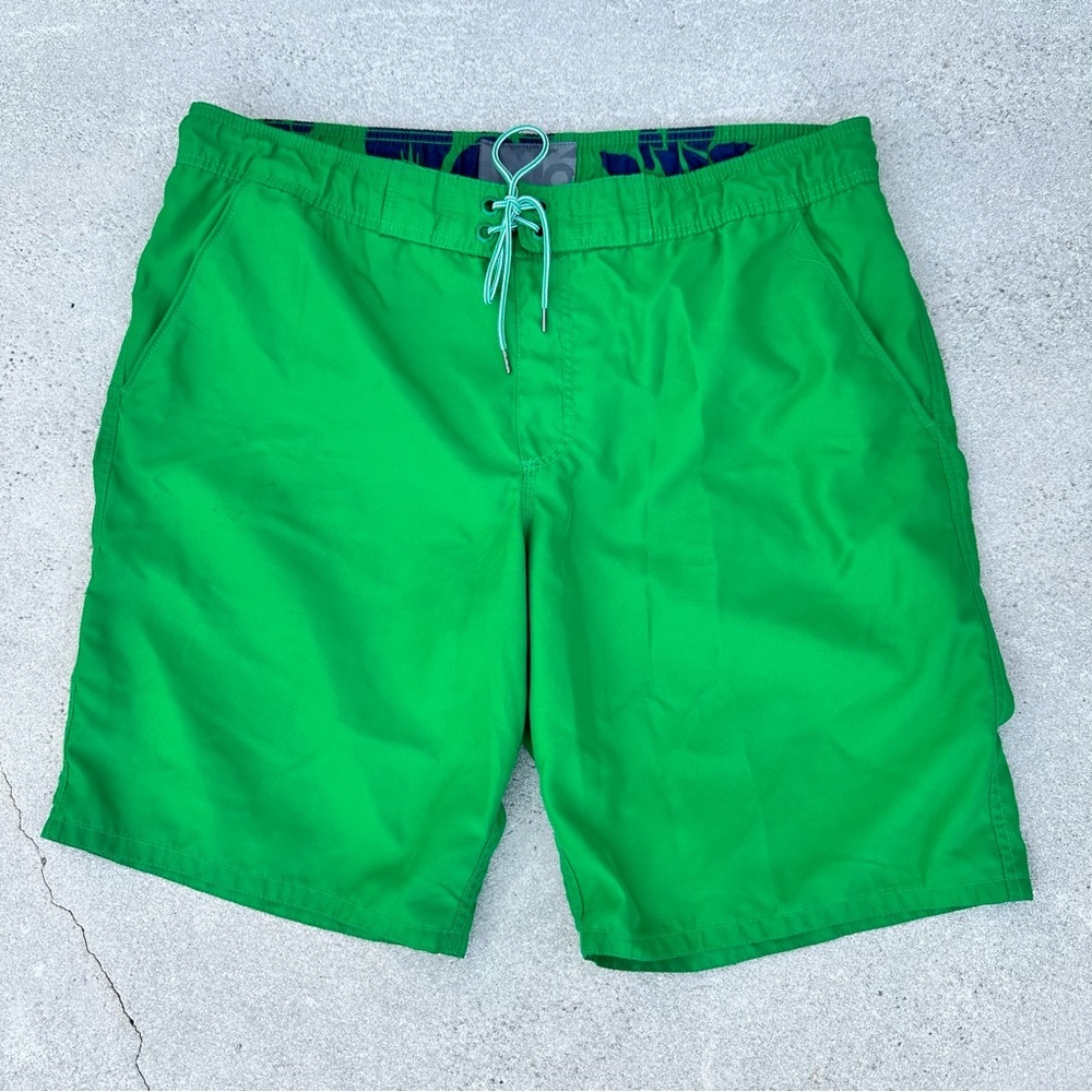 Old Navy Green Board Shorts Quick-Dry Swimwear Size Large